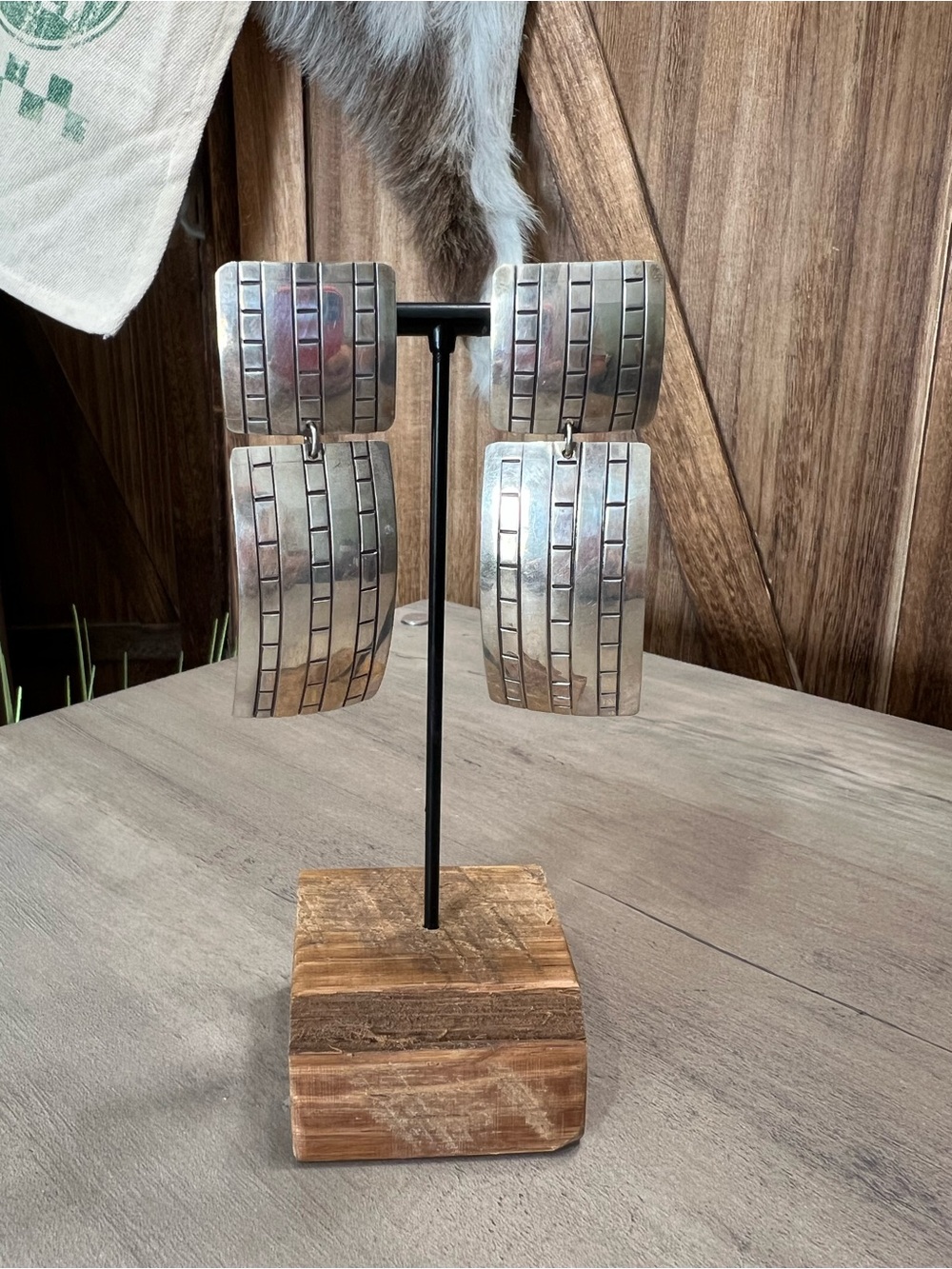 Native Sterling Silver Earrings